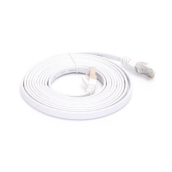 Cable de Conexion CAT7 Blanco 3m Aigostar