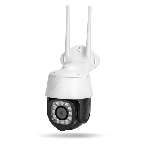 Camara Inteligente PTZ Wifi Black Eyes Resistente al Agua Aigostar