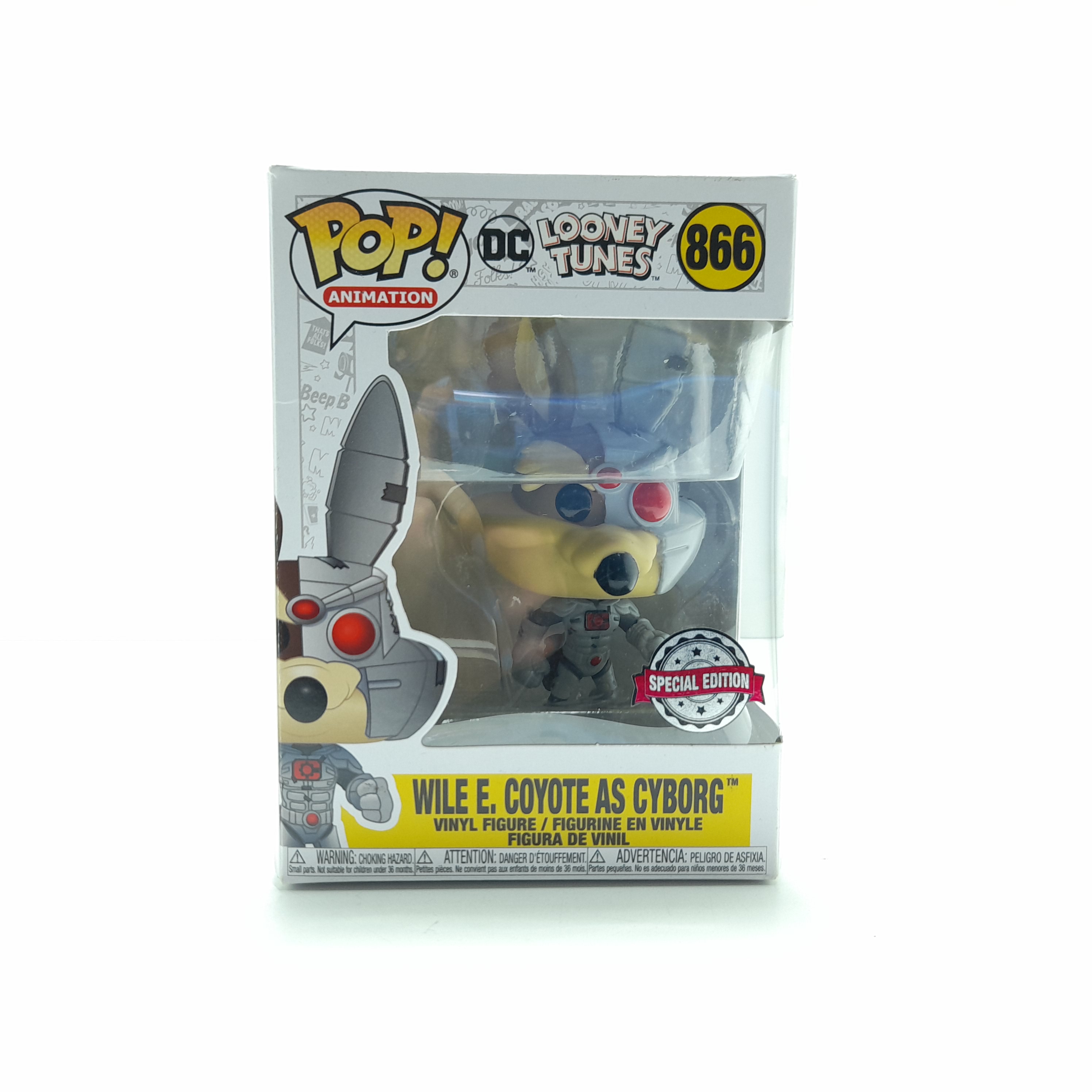 Figura Funko POP Looney Tunes Wile E. Coyote As Cyborg Special Edition 866