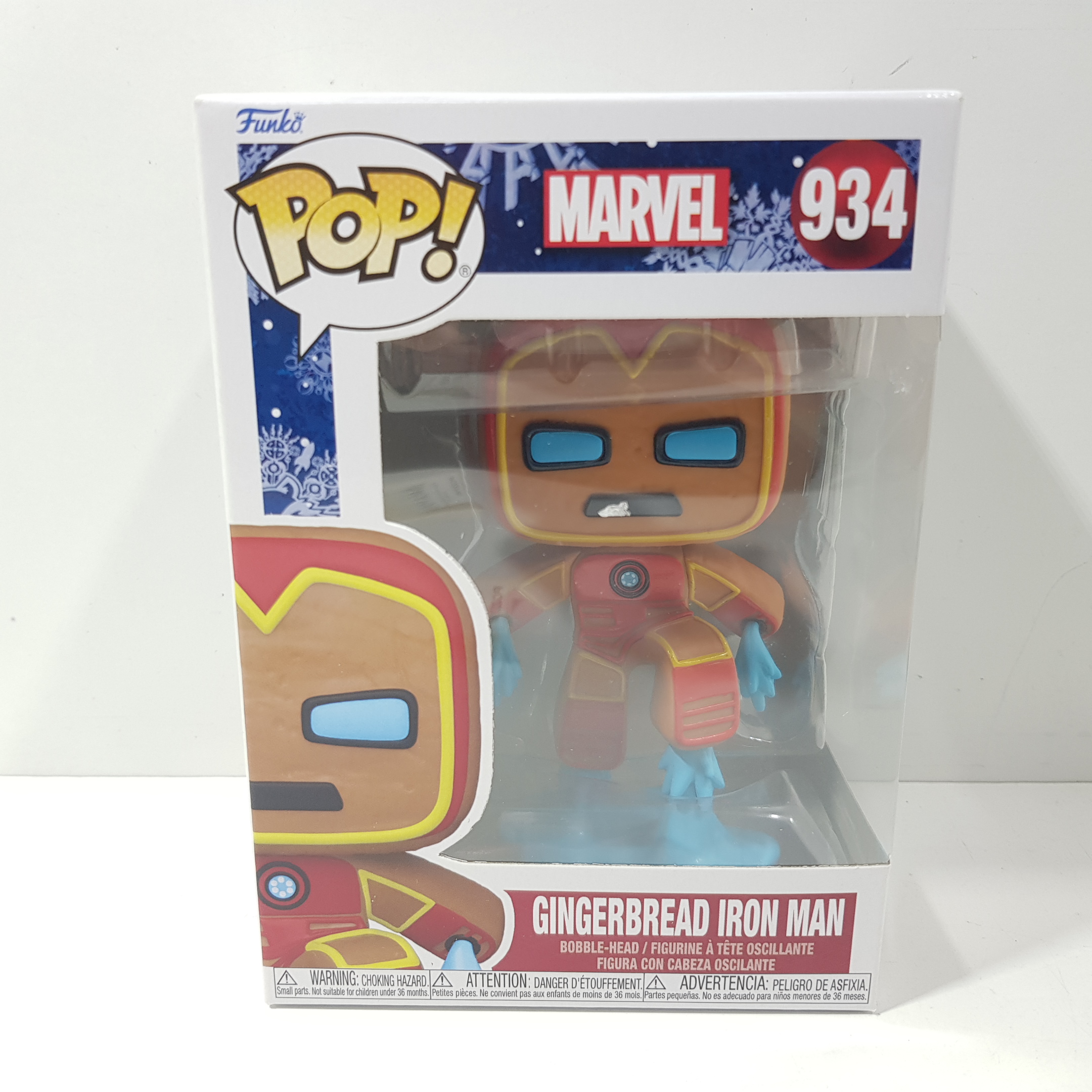 Figura Funko POP Marvel Iron Man Galleta de Jengibre 934