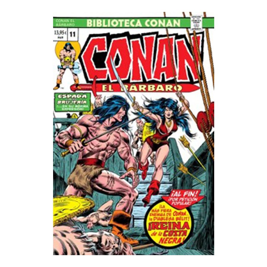 Comic Conan Biblioteca El Barbaro Panini 11