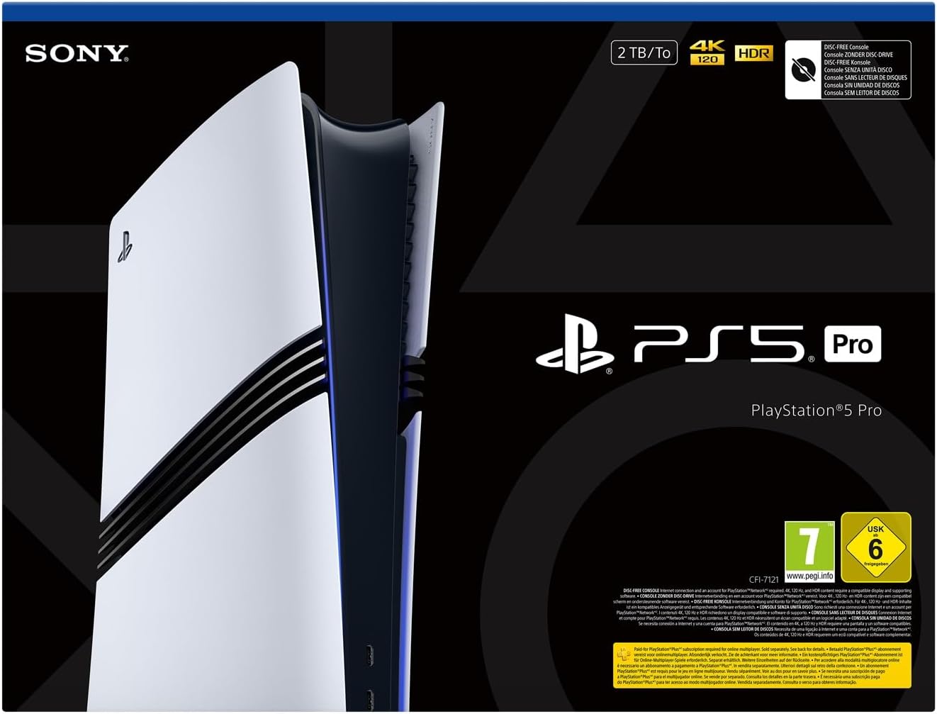 PS5 Pro 2 TB Blanca