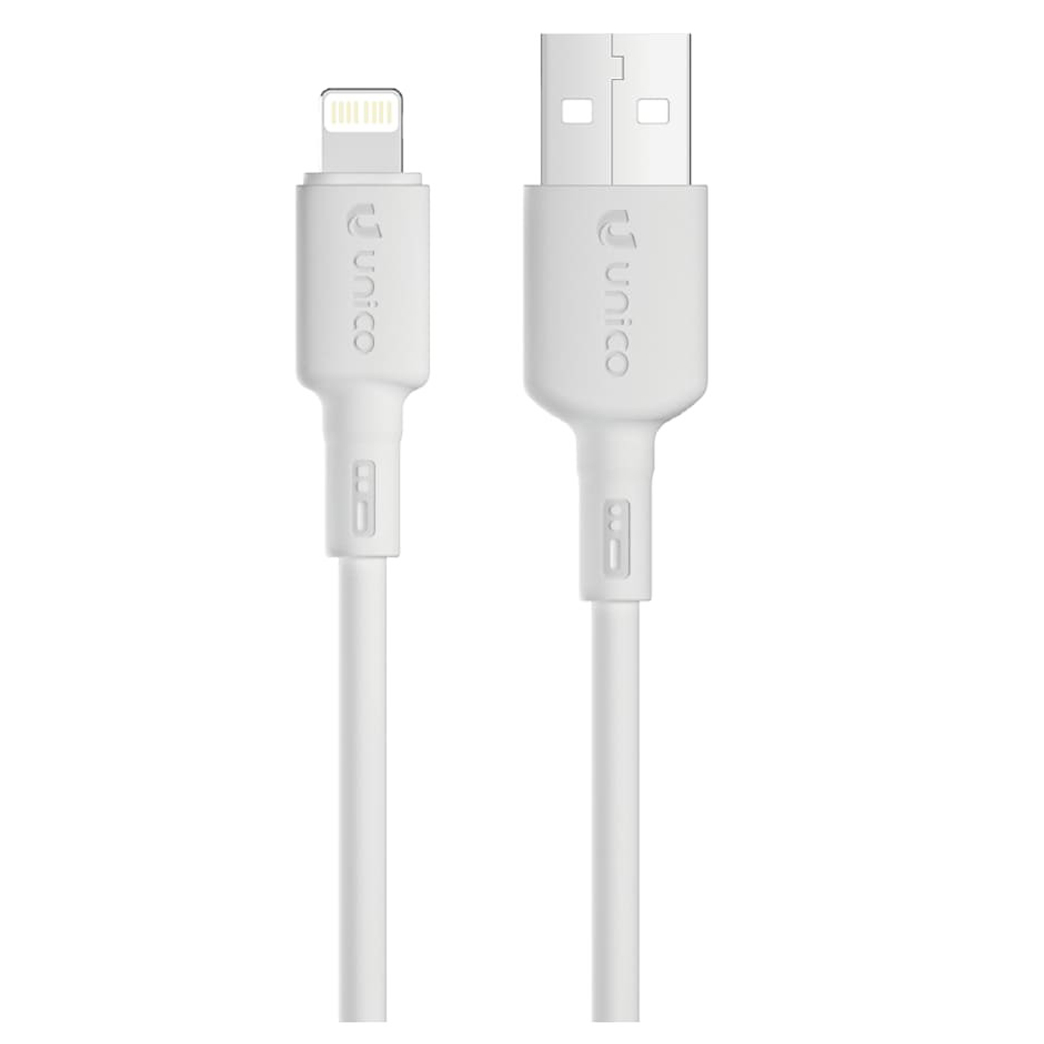 Cable USB a Lightning 3.4A 1.5m Unico CB1792 Blanco