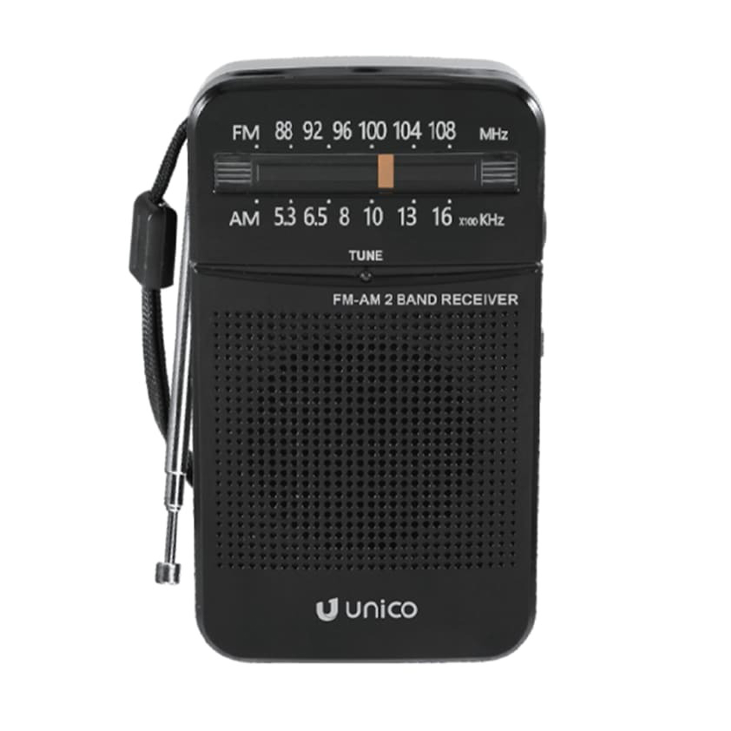 Radio FM FM2597 Negro