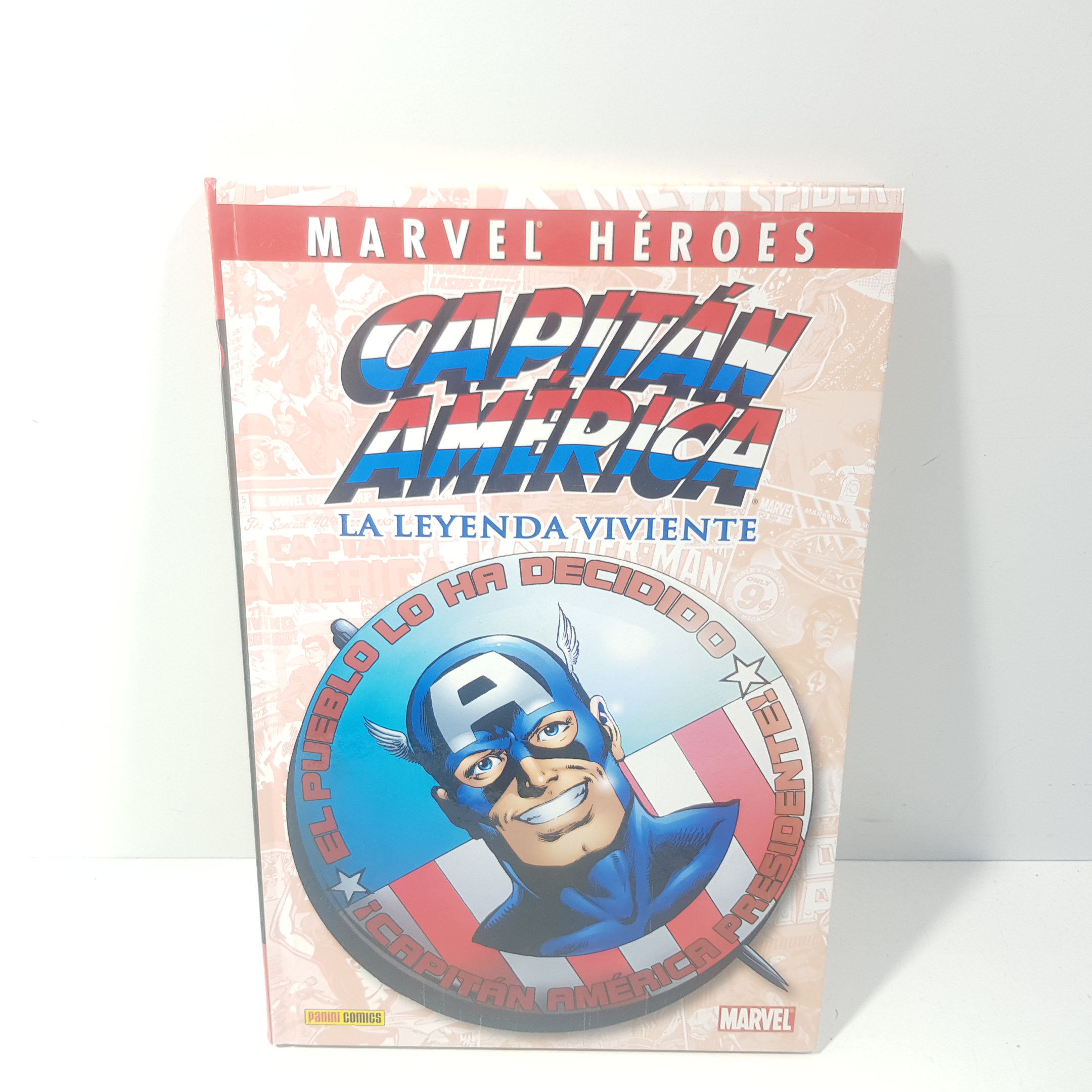 Comic Capitan America MH La Leyenda Viviente