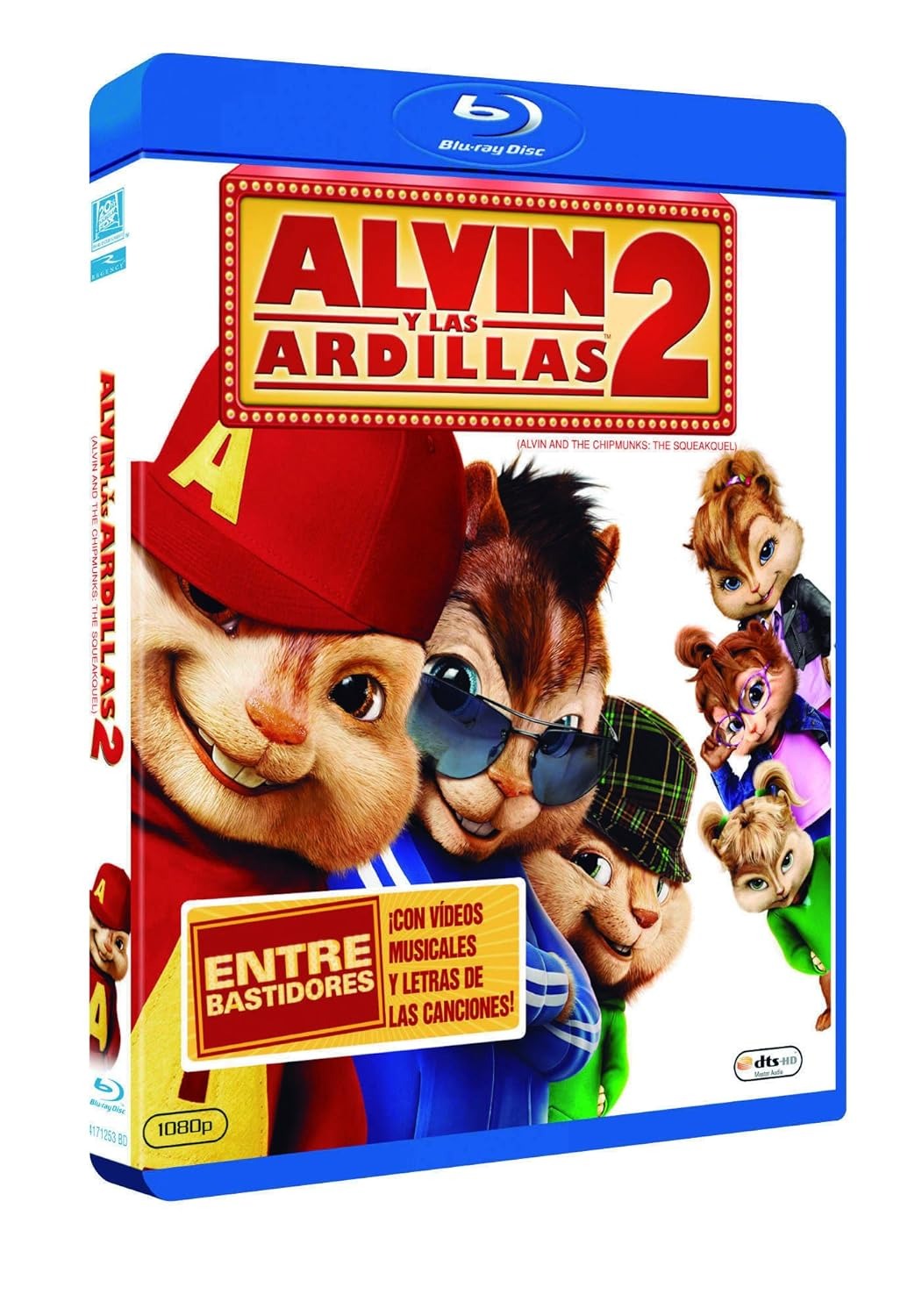 Alvin y las ardillas 2 BluRay (SP)