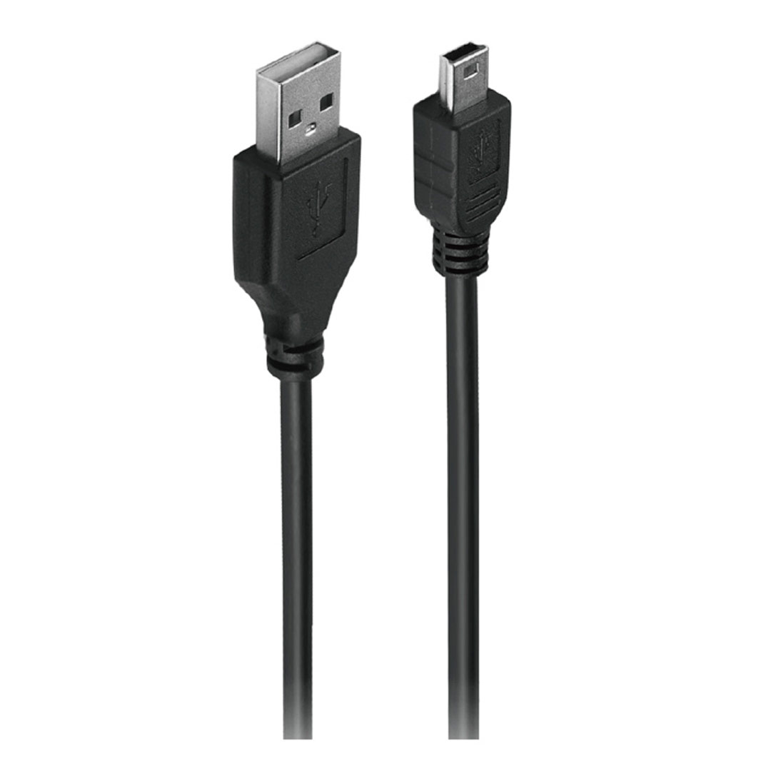 Cable USB a MiniUSB CB1543 Unico 1m Negro