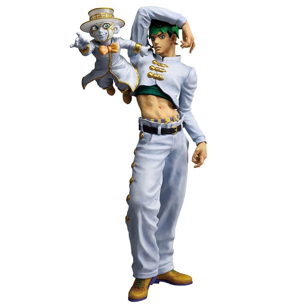 Figura Ichibansho Jojos Bizarre Adventure Rohan Kishibe & Heavens Door Stand Rush Marterlise Banpresto