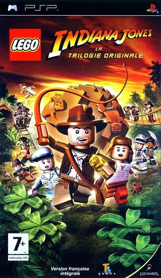 Lego Indiana Jones: La Trilogia Original PSP (FR)