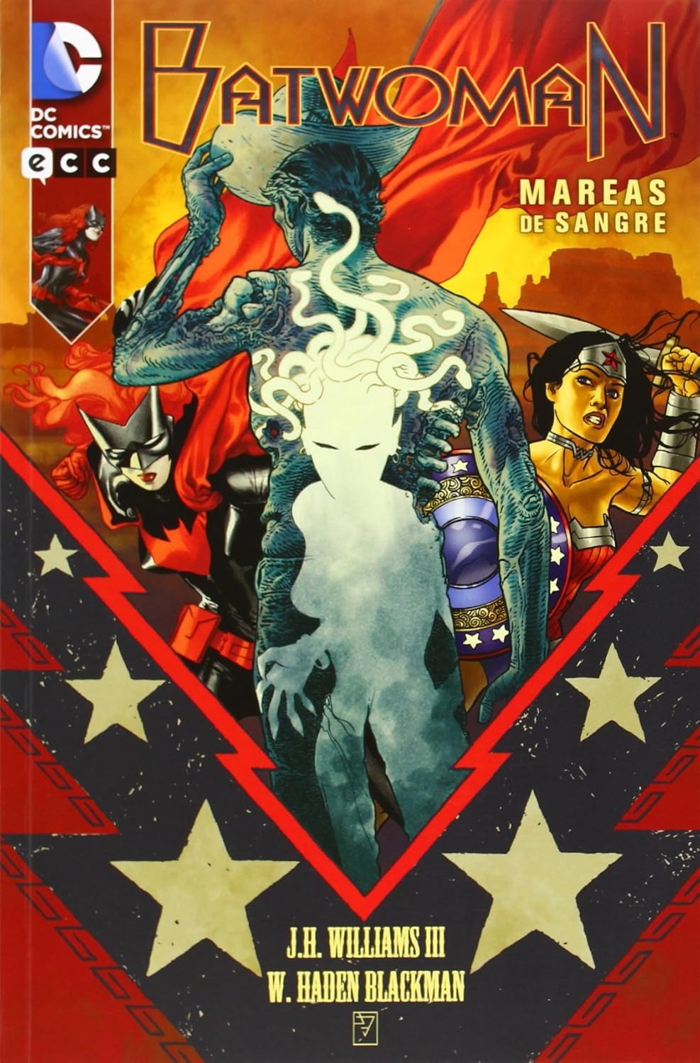 Comic Batwoman Mareas de Sangre ECC