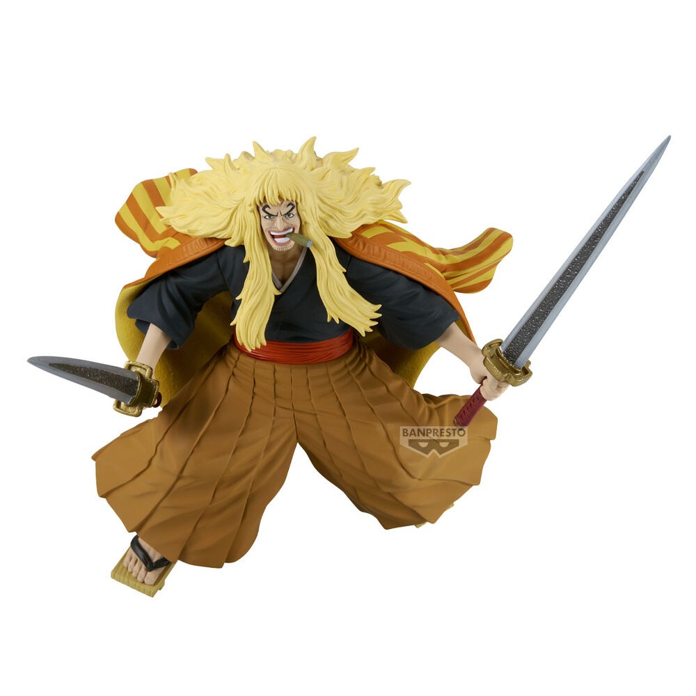 Figura One Piece Shiki El Leon Dorado Battle Record Banpresto