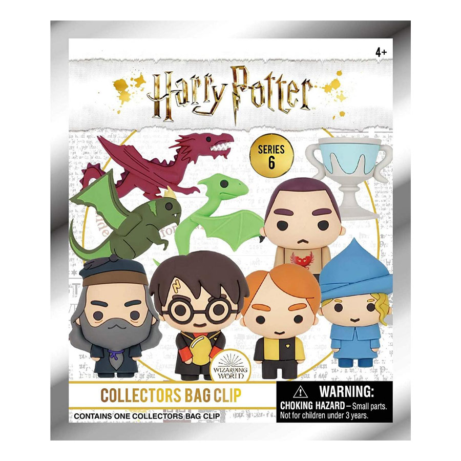 Figura Sorpresa Clip para Bolsas Harry Potter Monogram