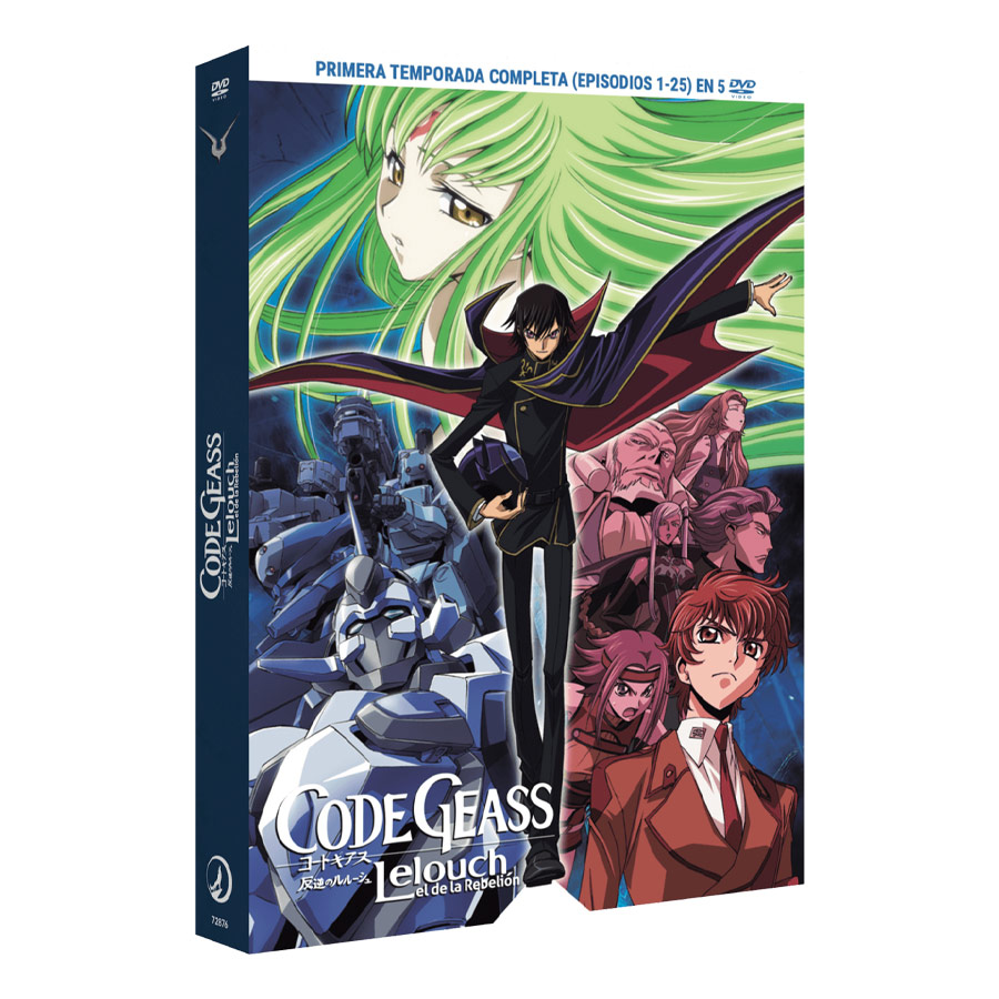 Code Geass Lelouch El de La Rebelion Temporada 1 DVD (SP)