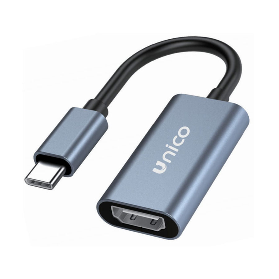 Adaptador USB-C Macho a HDMI Hembra AD2225 Gris Unico