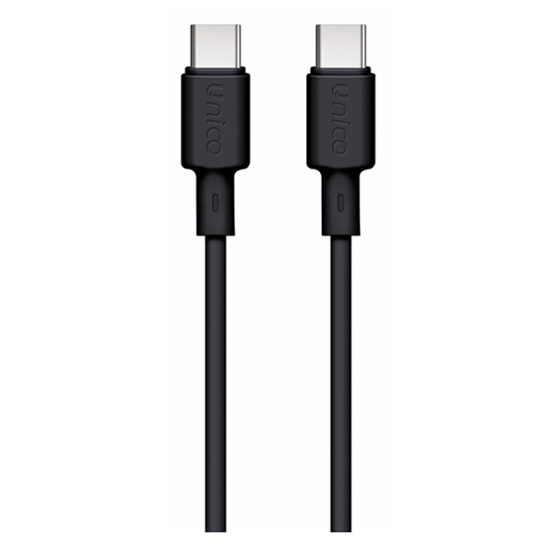 Cable USB-C a USB-C 60W 3A CB2074 1m Negro Unico