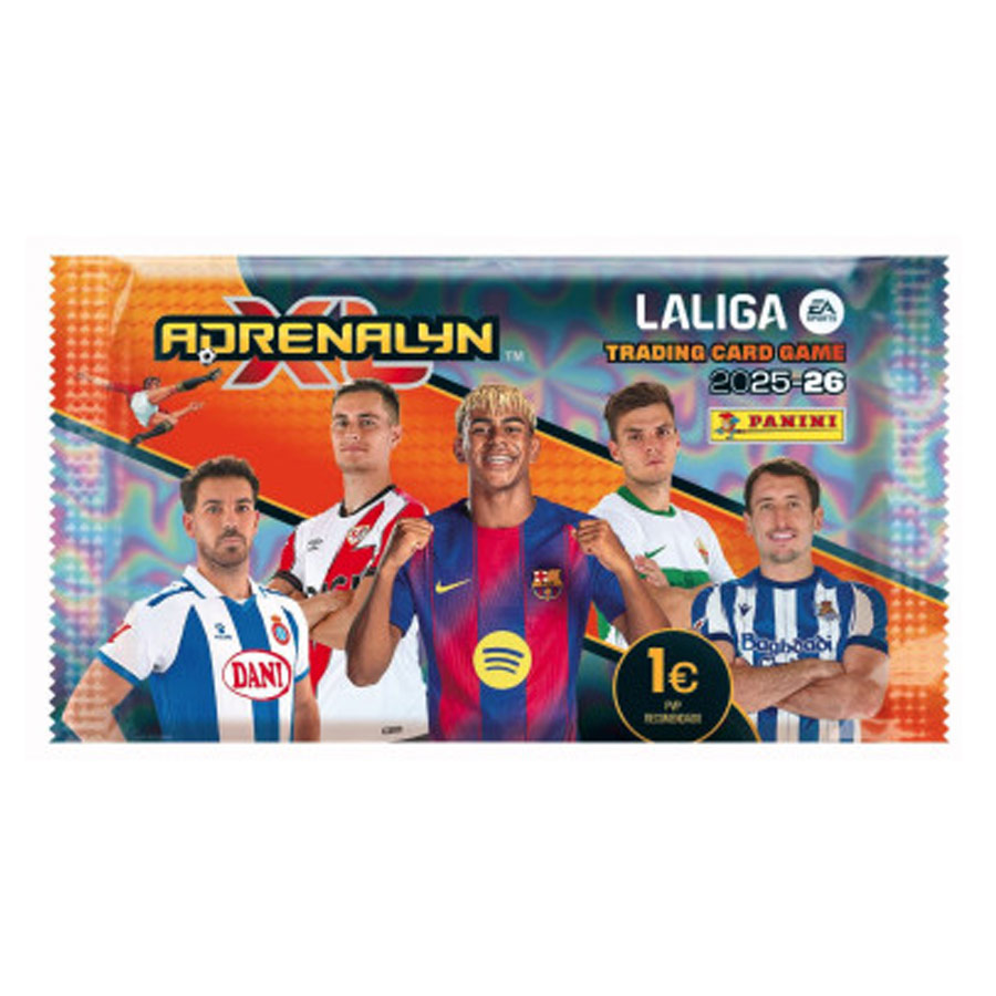 Sobre Cromos Adrenalyn XL Liga 2025-26 Panini