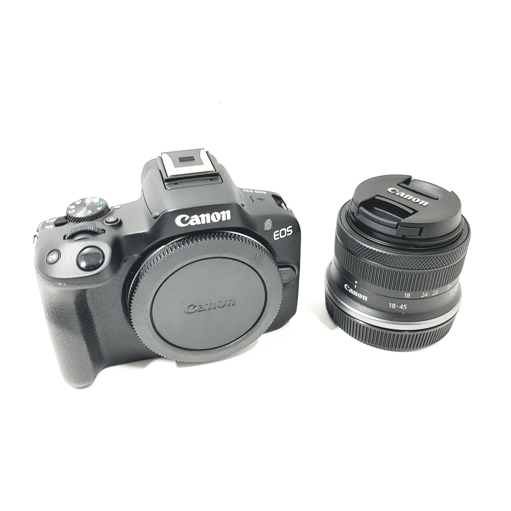 Camara EVIL Canon EOS R50 + RF-S 18-45 mm F4.5-6.3 IS STM