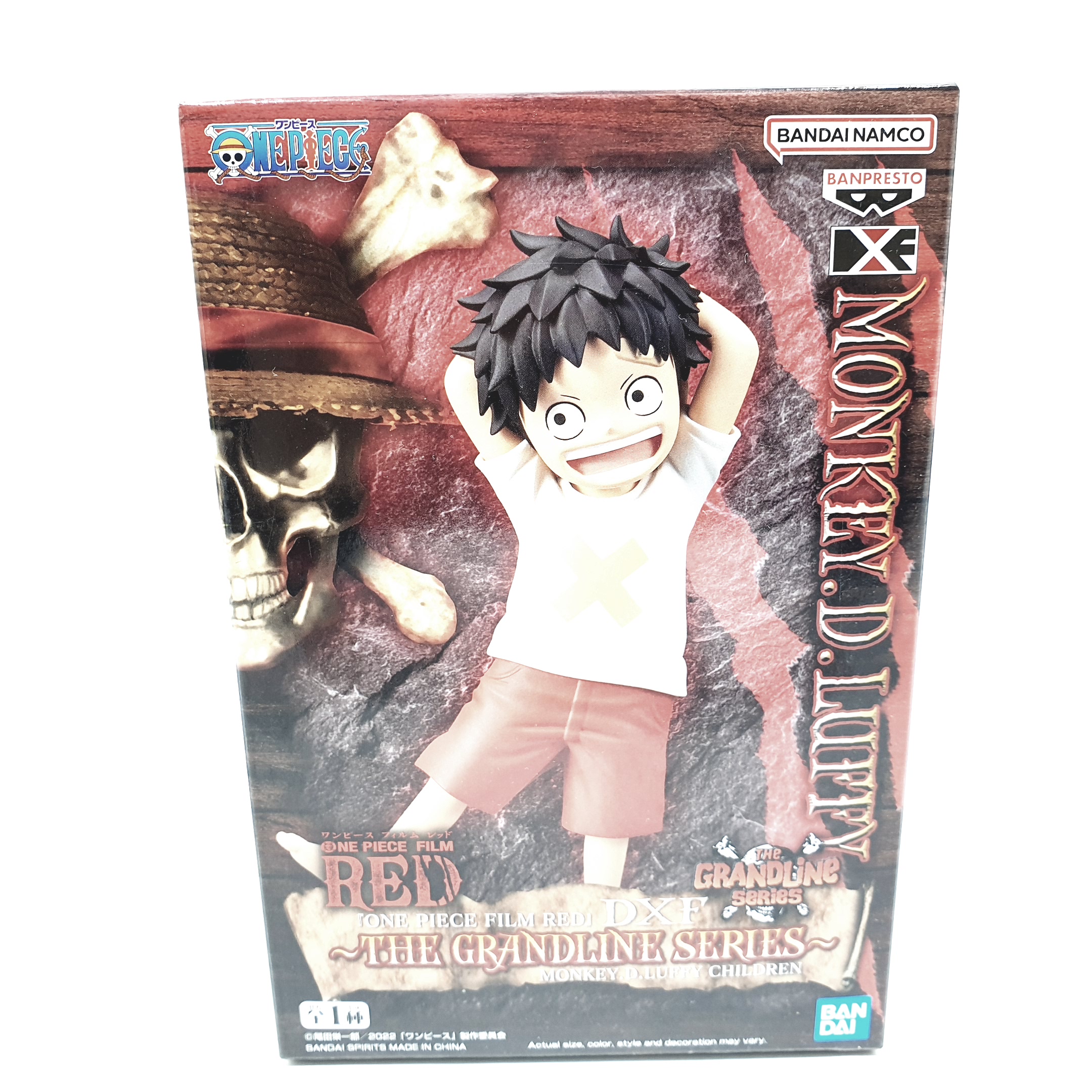 Figura One Piece DXF The Grandline Series Monkey.D.Luffy Children Banpresto