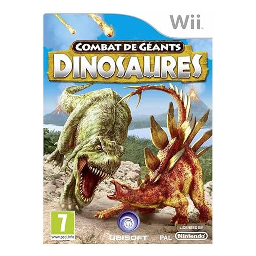 Combate de Gigantes Lucha de Dinosaurios Wii (FR)