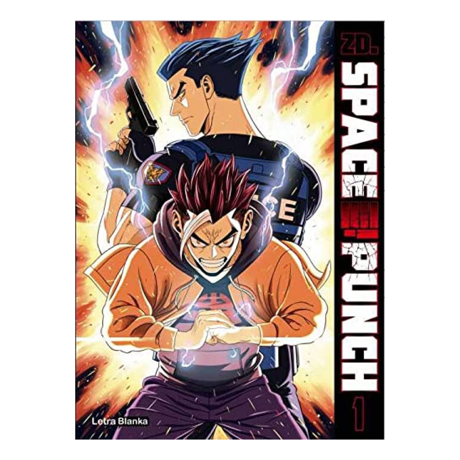 Manga Space Punch Letrablanka 01