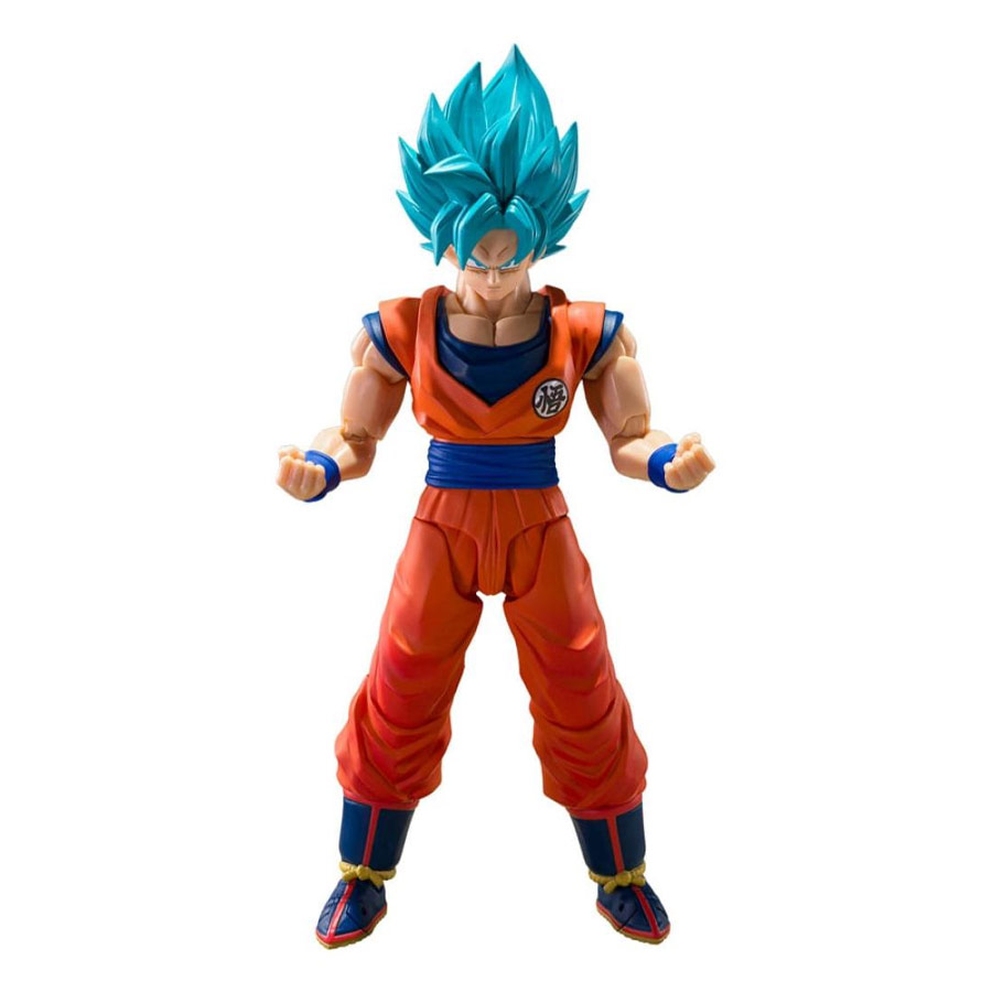 Figura SH Figuarts Dragon Ball Super Son Goku Super Saiyan God Blue Power Transcending Limits Tamashii Nations