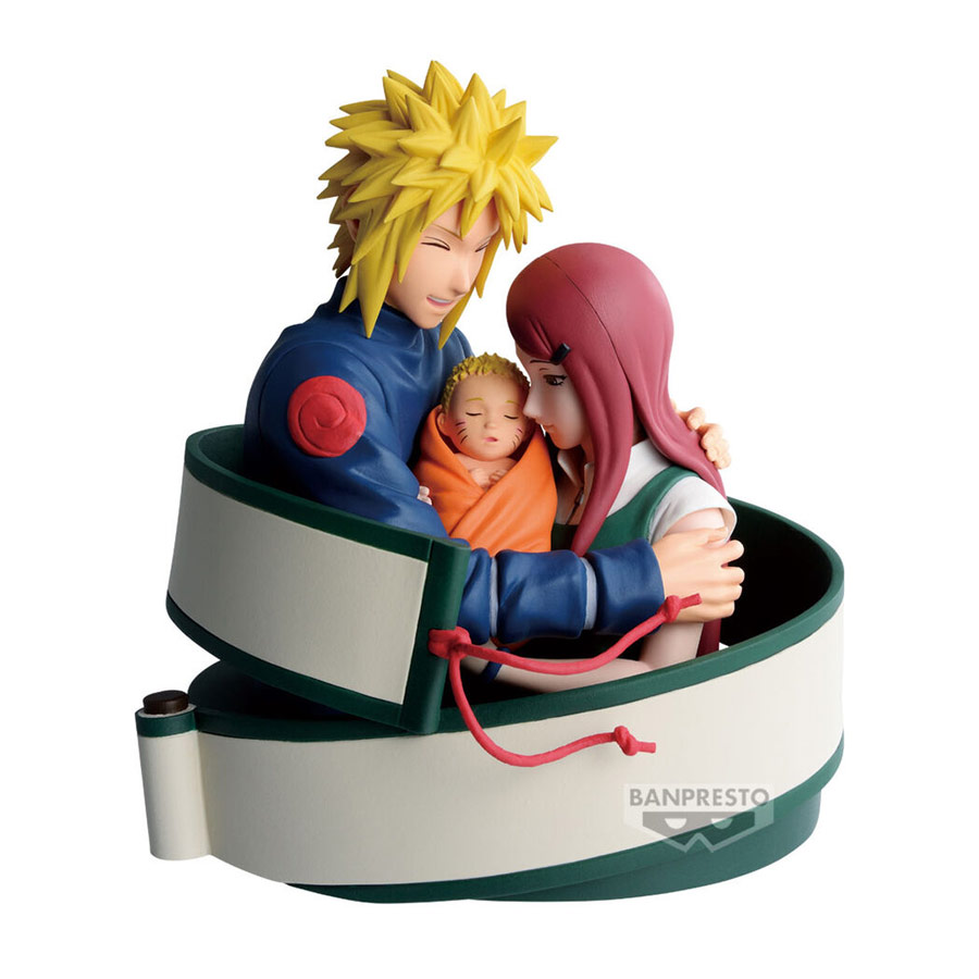 Figura Naruto Shippuden Minato y Kushina 72 Series Banpresto