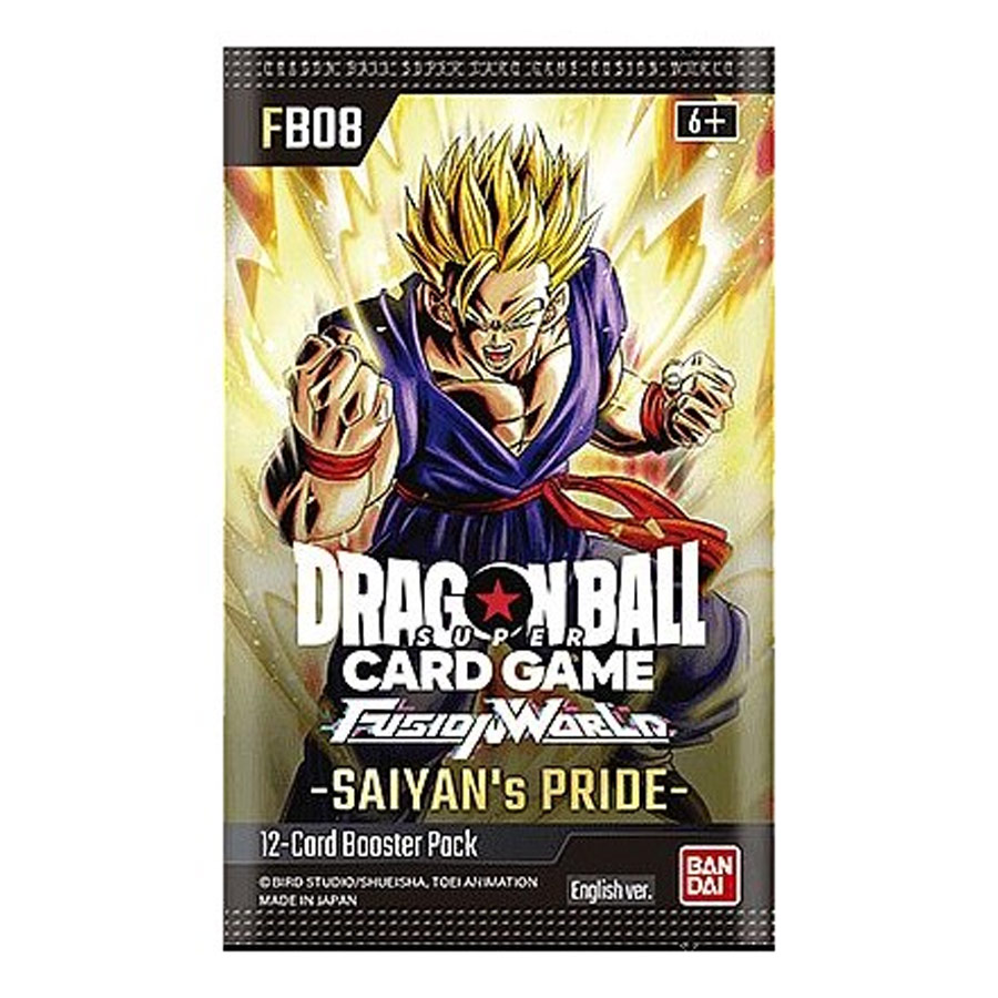 Sobre Dragon Ball Super Fusion World Saiyans Pride FB08 Dragon Ball TCG (EN)