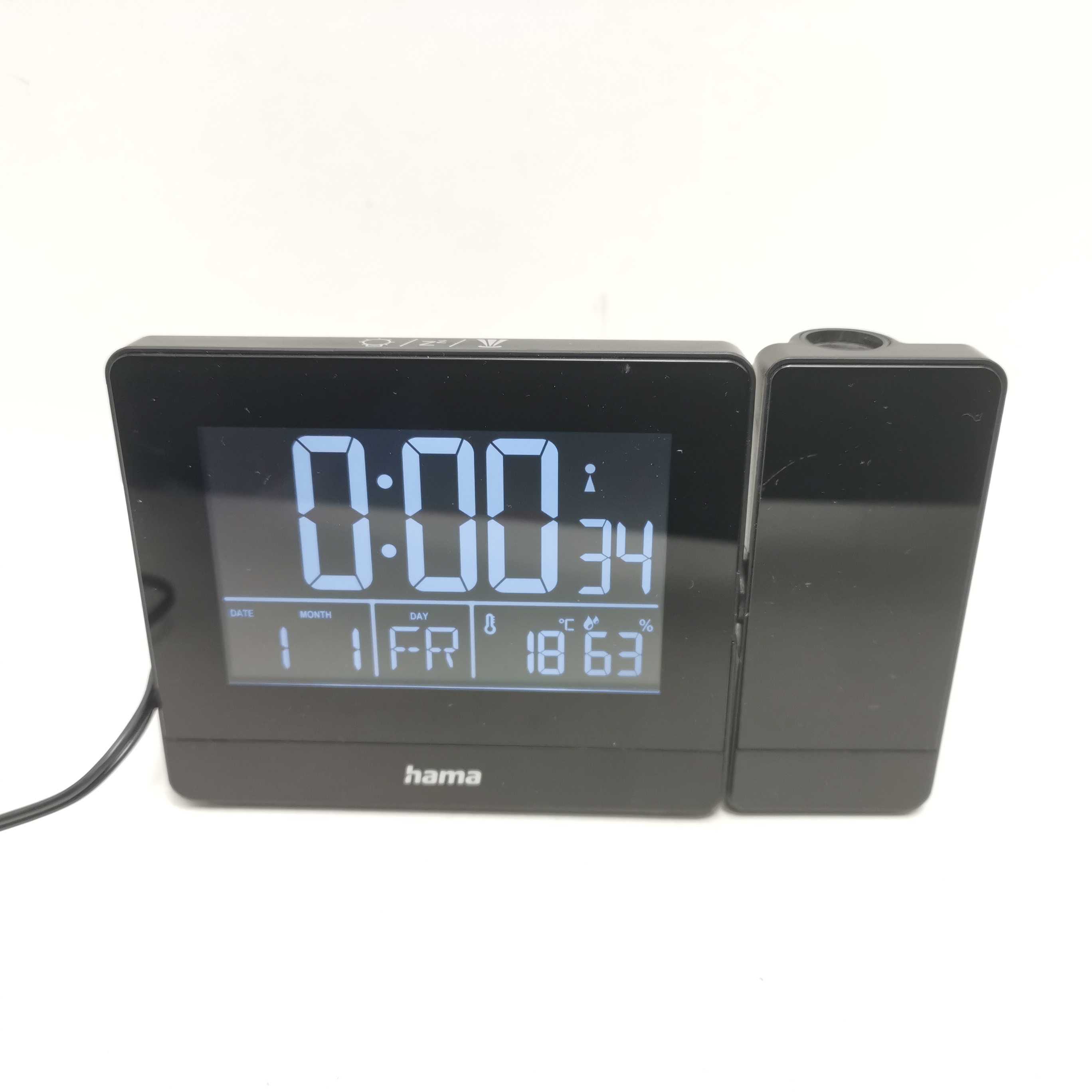Reloj Despertador Hama Plus Charge