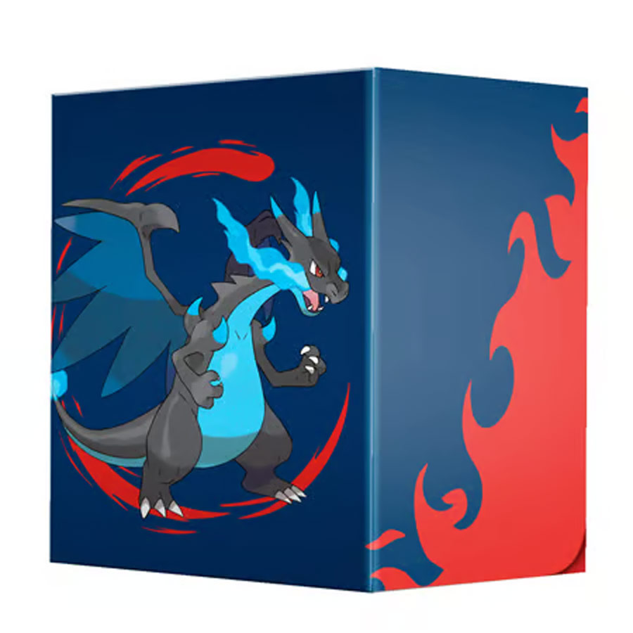 Reacondicionado: Porta Mazo de Cartas Pokemon TCG Mega Charizard X Ultra Pro
