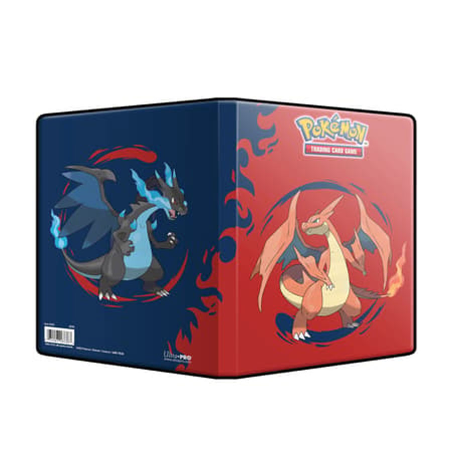 Mini Portafolio de Cartas Pokemon TCG Mega Charizard X y Mega Charizard Y Ultra Pro