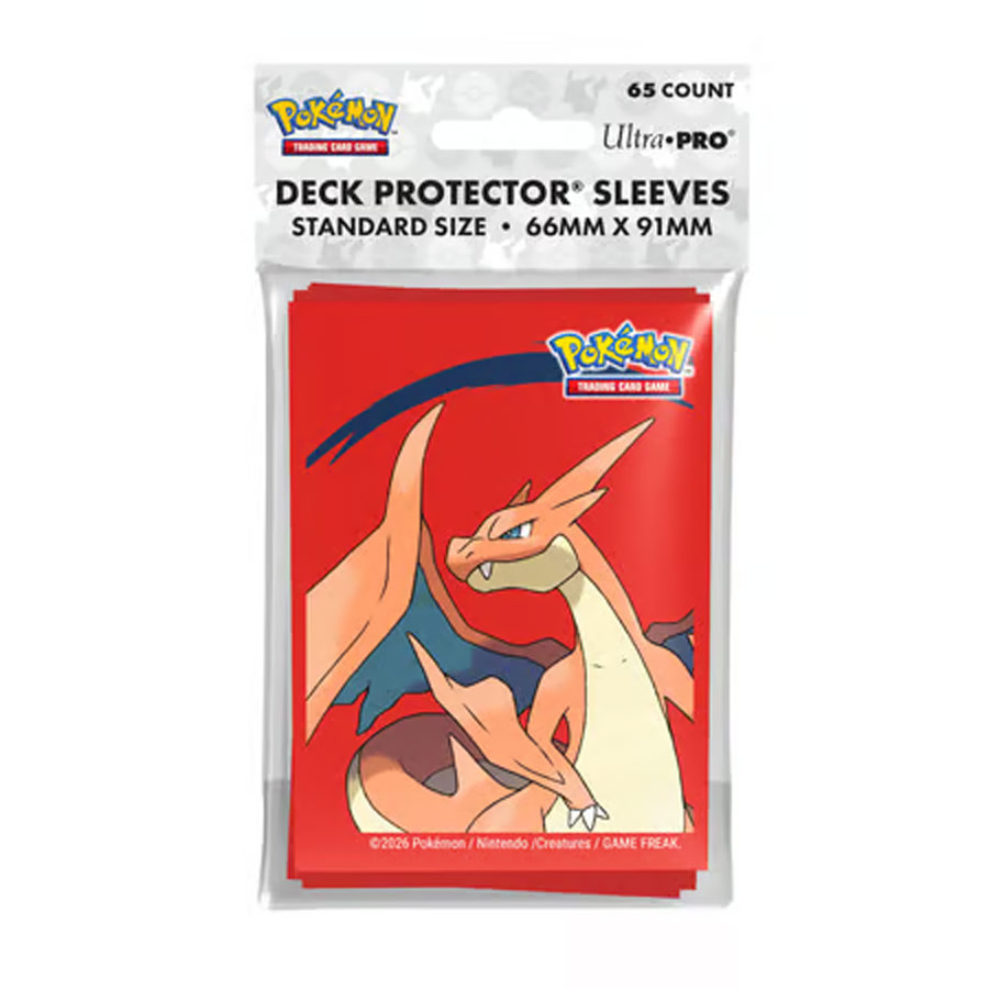 Paquete de Fundas para Cartas Pokemon TCG Mega Charizard Y Ultra Pro