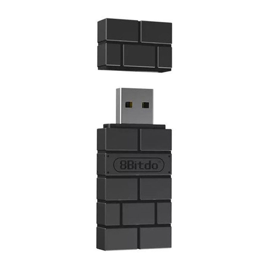Adaptador Inalambrico 8BitDo 2 Negro PC/Switch/Switch 2