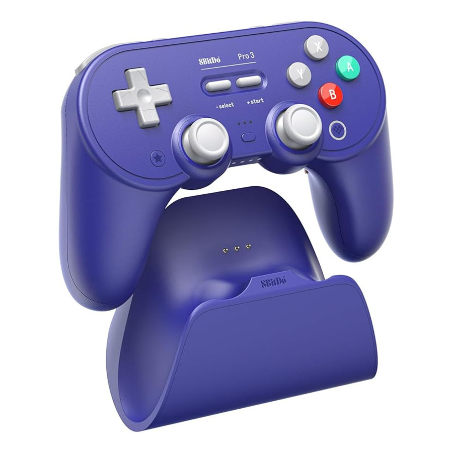 Mando Inalambrico Bluetooth 8Bitdo Pro 3 Purpura PC/Switch/Switch 2