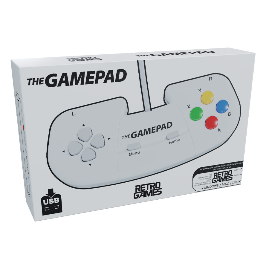 Mando The Gamepad Spectrum White Edition