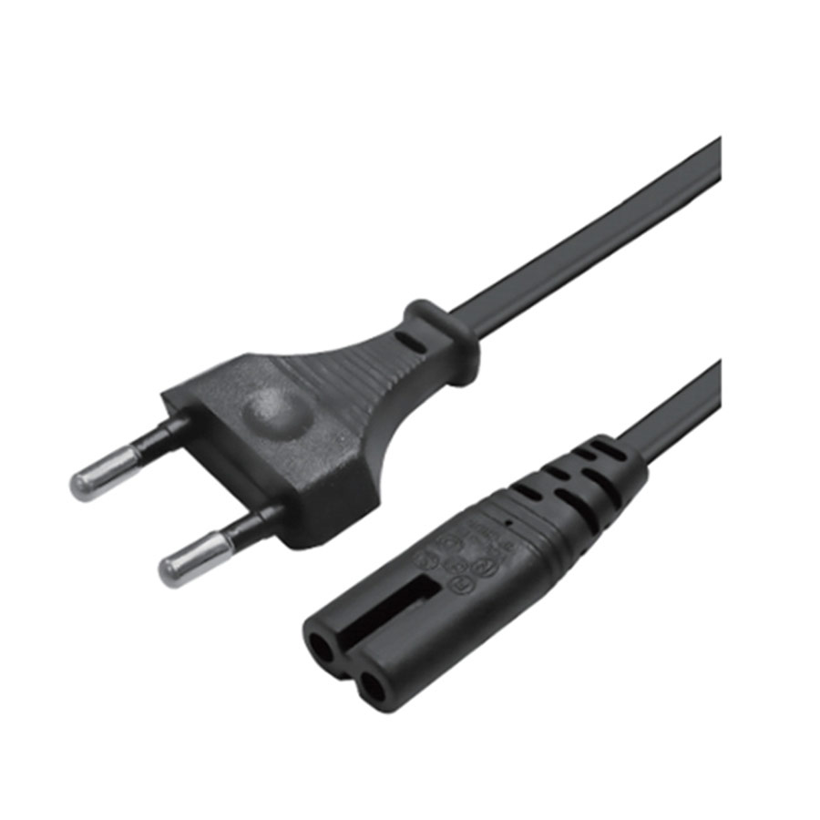 Cable Alimentación Macho-Hembra 1.5m Tipo 8 CB6266 Negro Unico