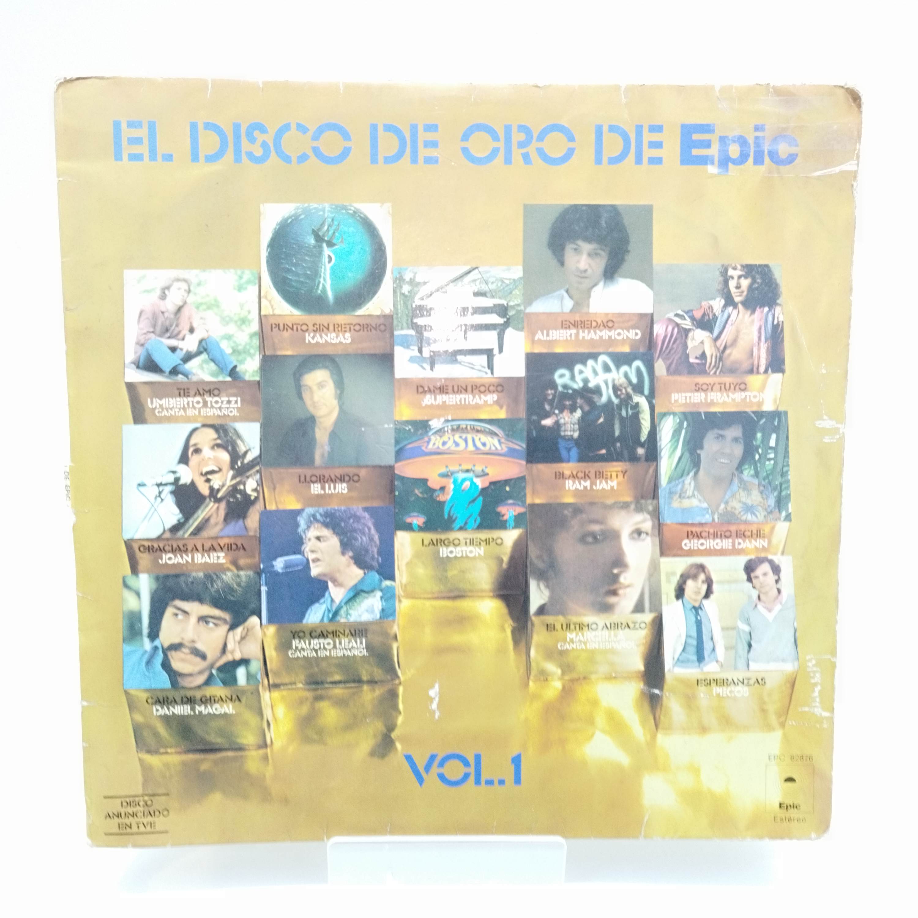 Vinilo El Disco De Oro De Epic 12"