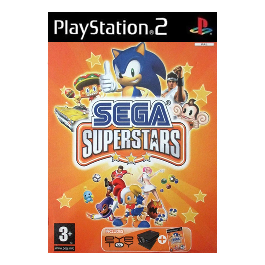 Sega Superstars + Eye Toy Camara PS2 (SP)