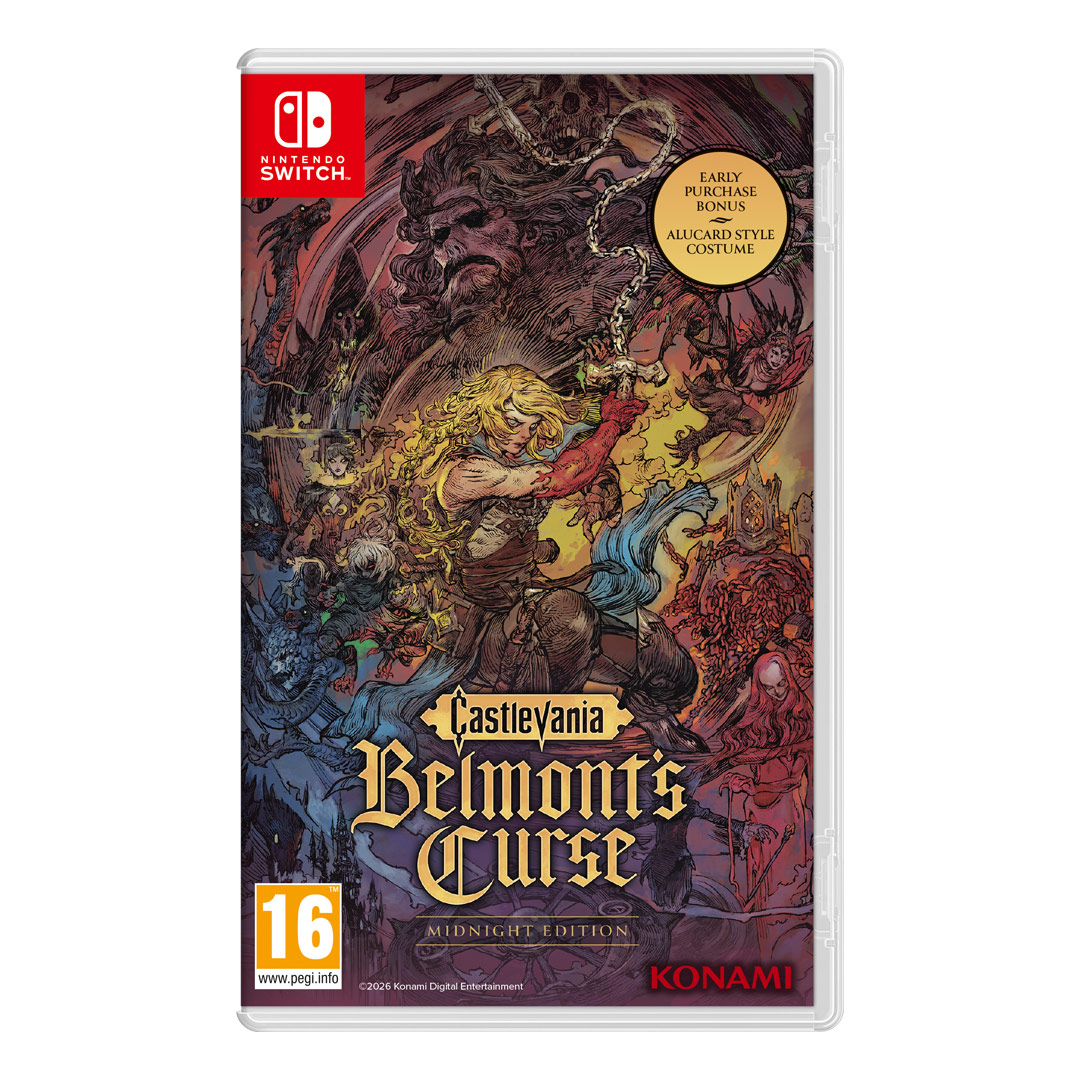 Castlevania Belmont's Curse Midnight Edition Switch (SP)