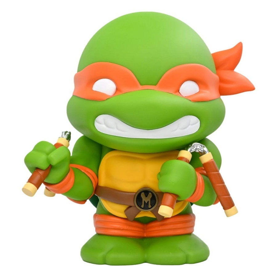 Figura Hucha Las Tortugas Ninja Michelangelo Monogram