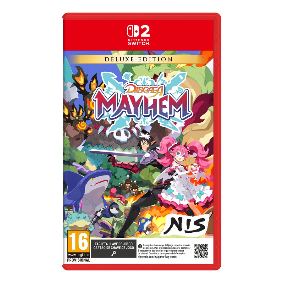 Nintendo Switch 2 Disgaea Mayhem. Deluxe Edition (Game Key Card)