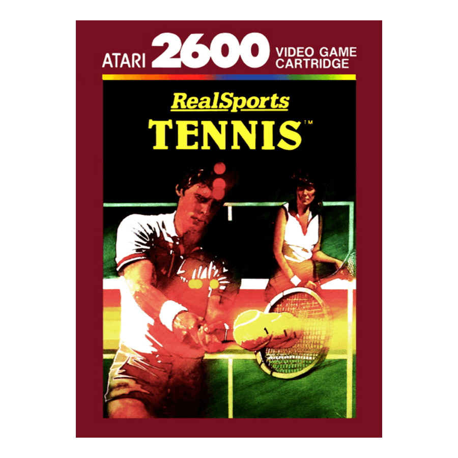 Real Sport Tennis Atari 2600 (SP)