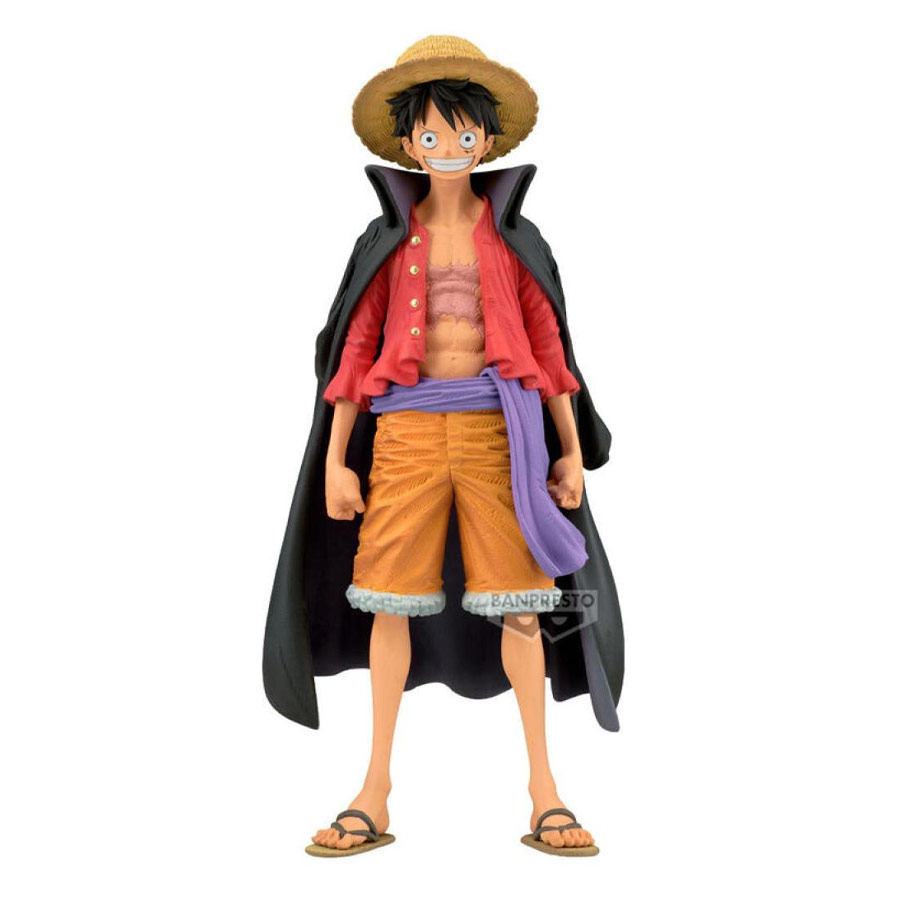 Figura One Piece Monkey D Luffy The Brush Premium Banpresto