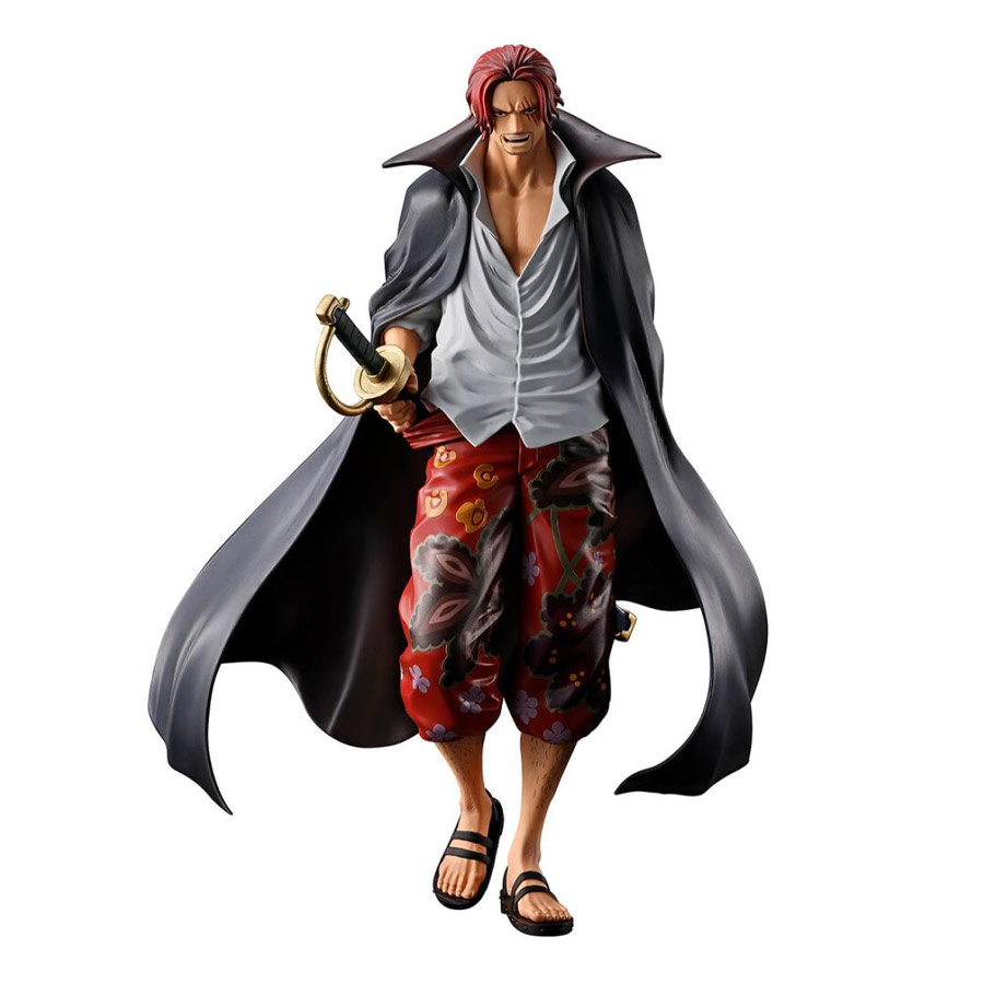Figura Ichibansho One Piece Shanks Red Hair Banpresto
