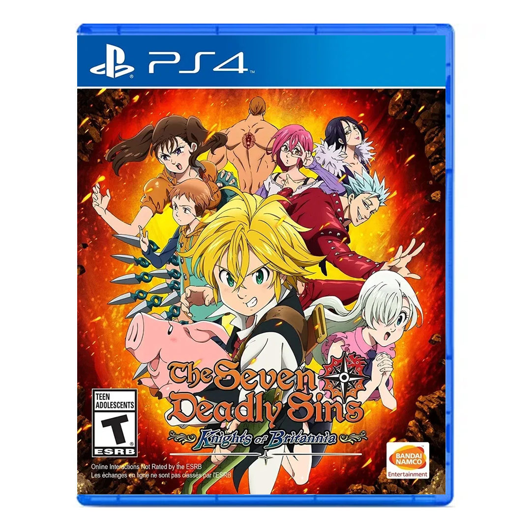 The Seven Deadly Sins: Kings of Britannia PS4 (USA)