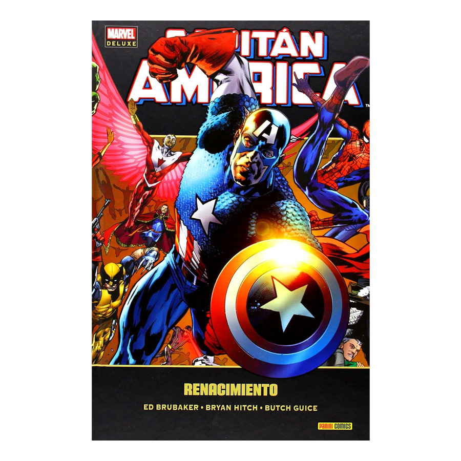 Comic Capitan America Marvel Deluxe Panini 10
