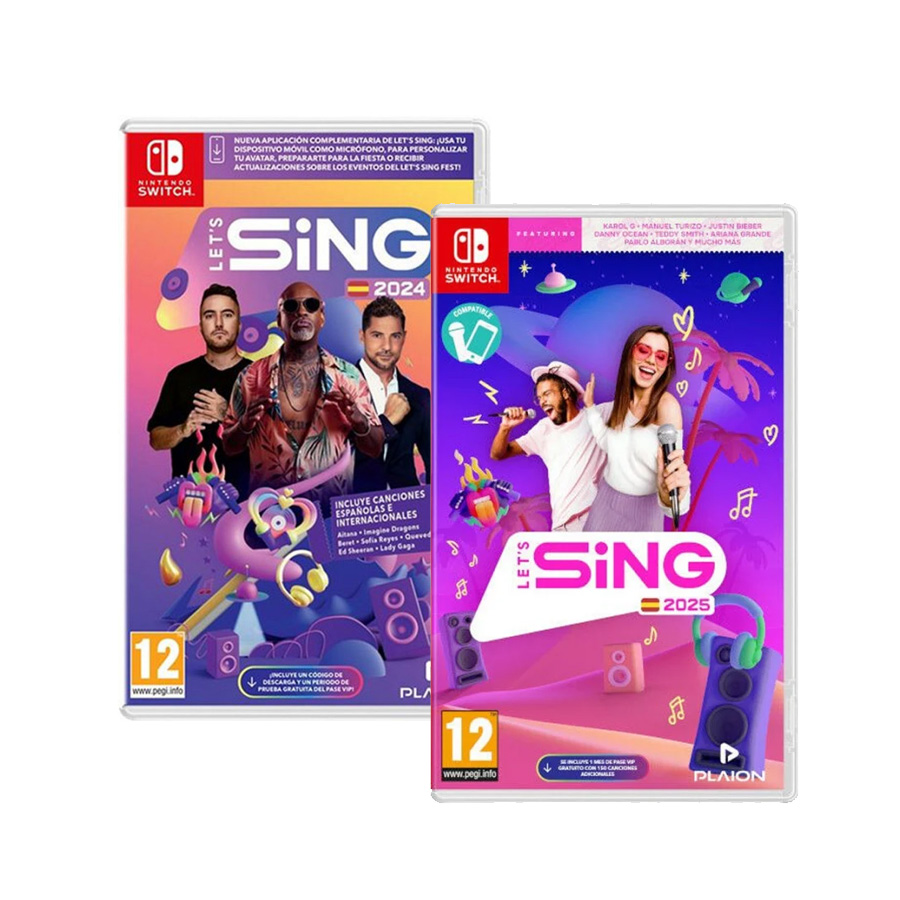 Pack Lets Sing Switch (SP)
