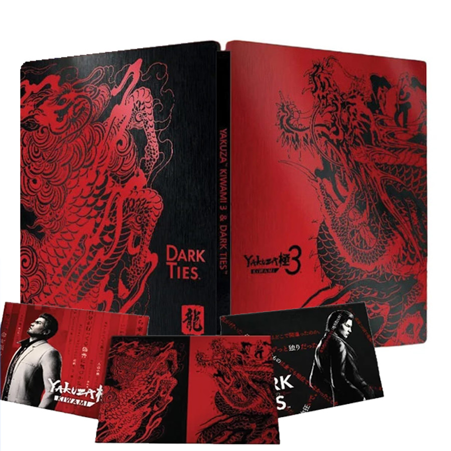 Reacondicionado: Steelbook Yakuza Kiwami 3 & Dark Ties