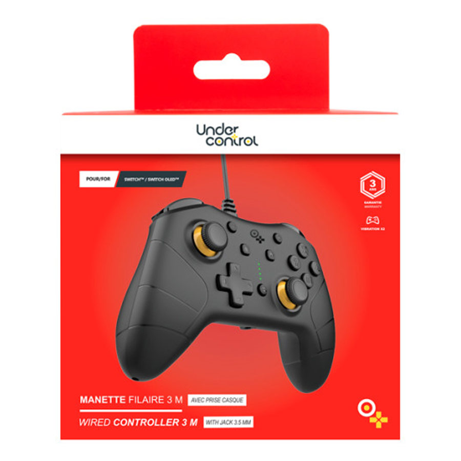 Mando con Cable Under Control Negro Switch