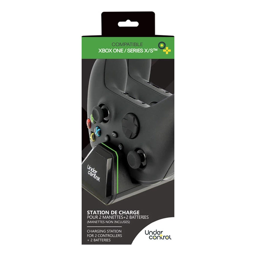 Estacion de Carga Doble para Mandos Under Control Xbox One / Xbox Series
