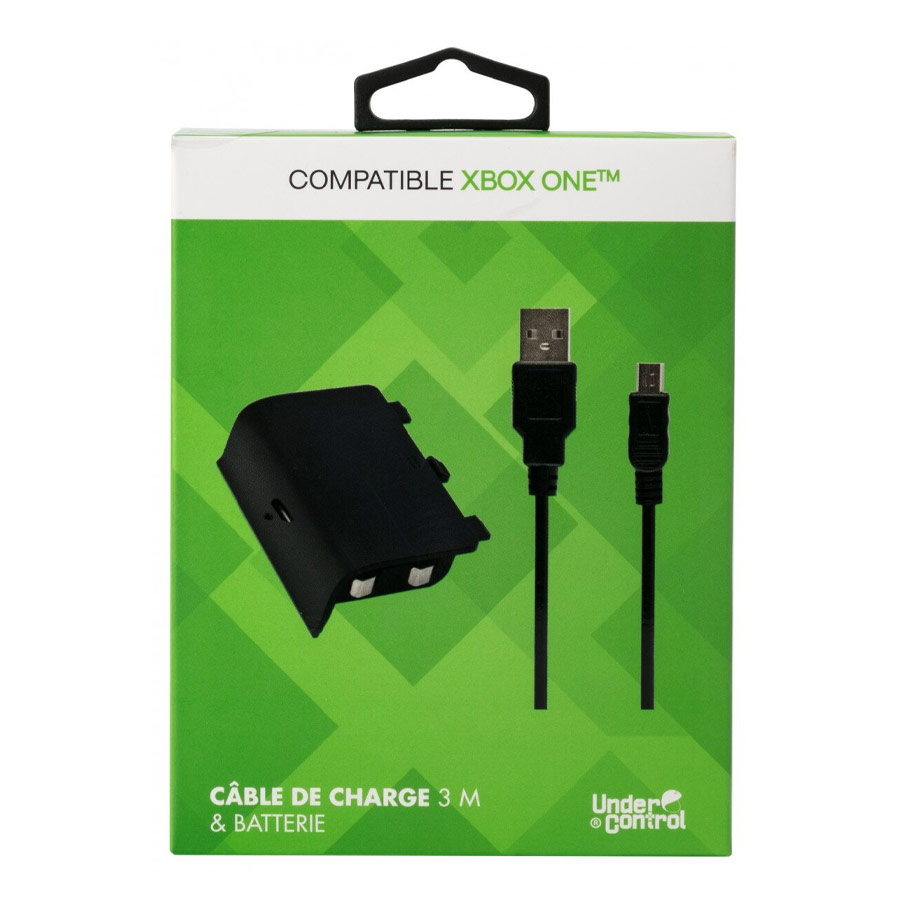 Reacondicionado: Bateria + Cable de Carga Under Control Xbox One